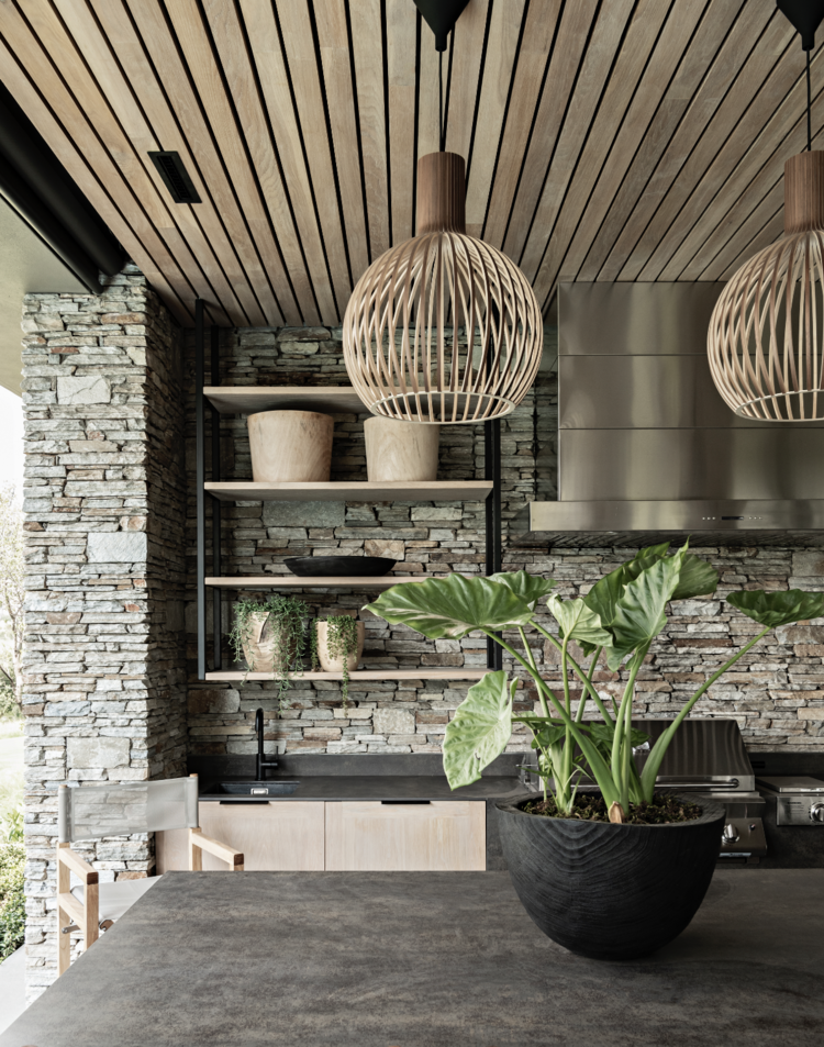 Bar and Braai by Laterale Design in collaboration with The Private House Company - Photograph Dillon du Plessis